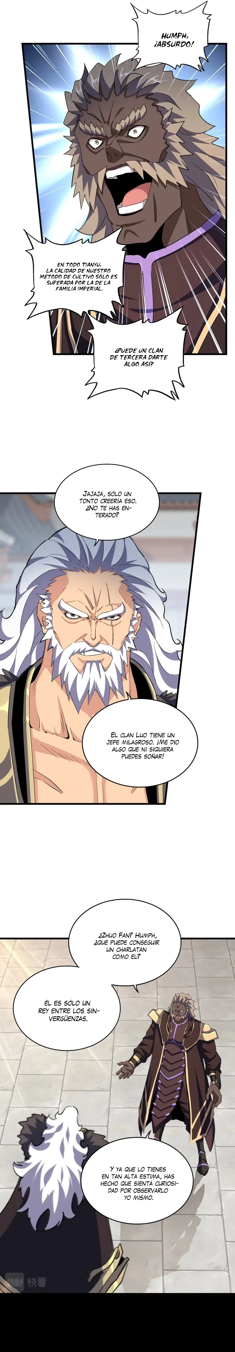 Emperador marcial de la luz y oscuridad capítulo 381, página 10
