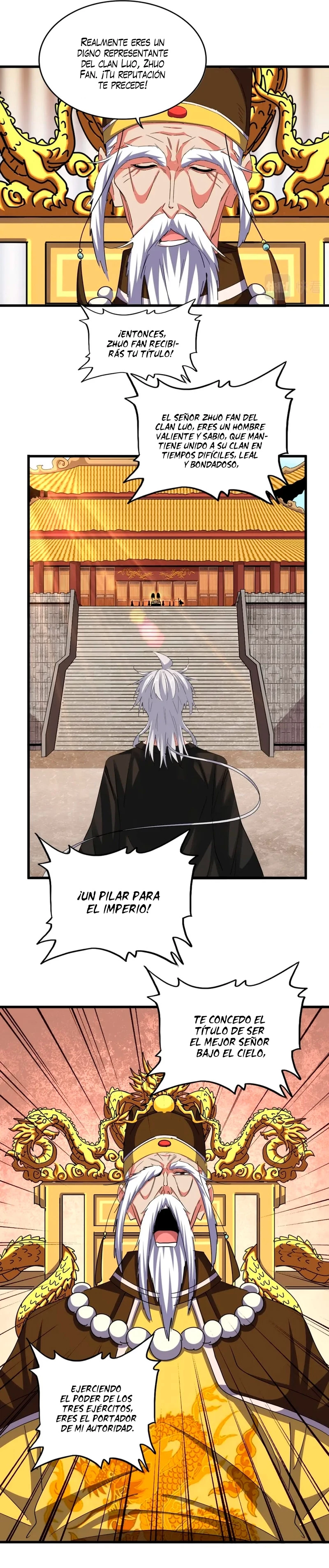 Emperador marcial de la luz y oscuridad capítulo 387, página 10