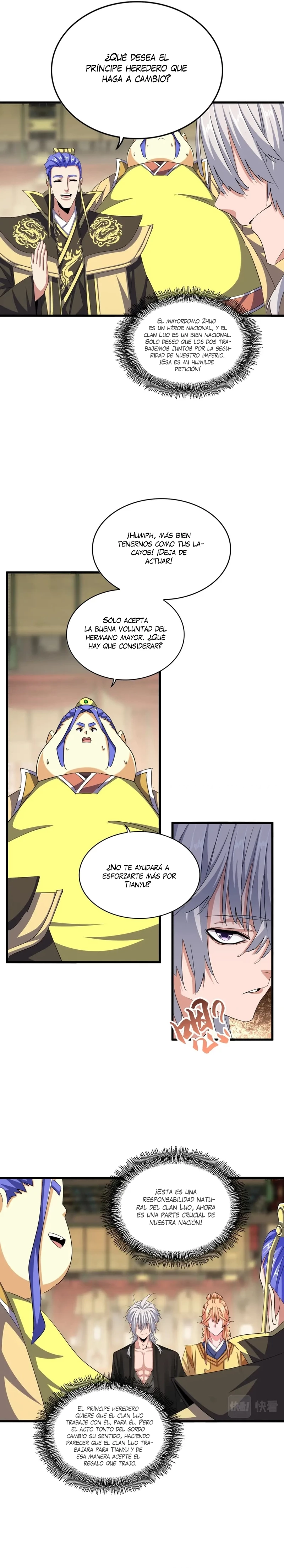 Emperador marcial de la luz y oscuridad capítulo 390, página 8