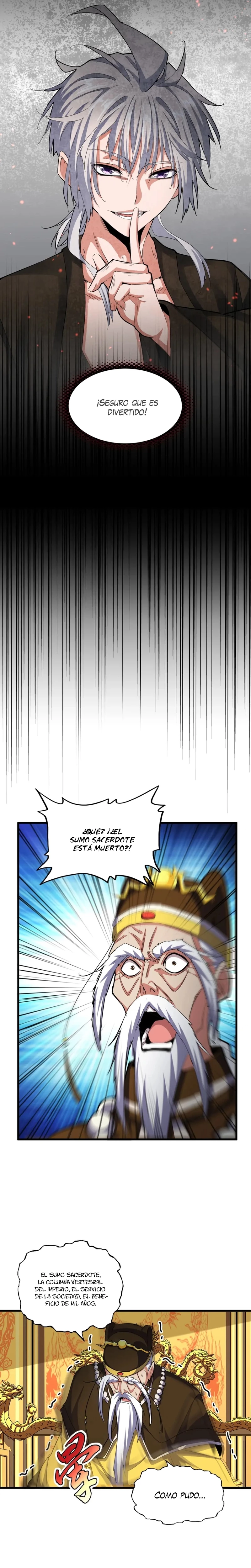 Emperador marcial de la luz y oscuridad capítulo 402, página 9