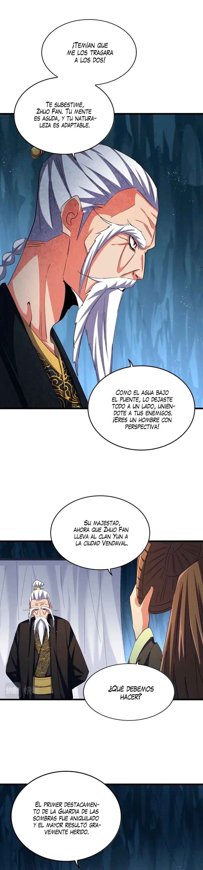 Emperador marcial de la luz y oscuridad capítulo 411, página 9