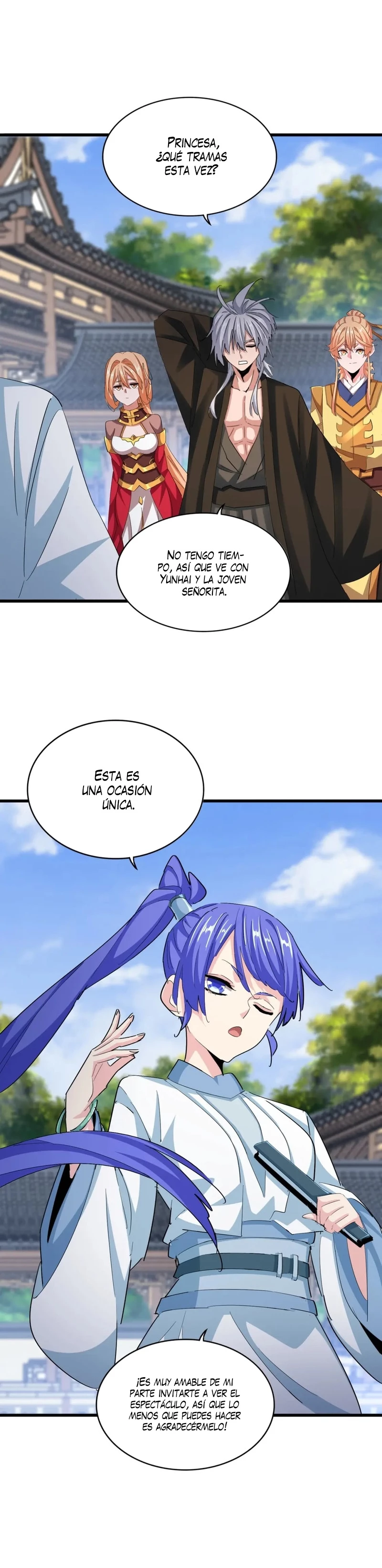 Emperador marcial de la luz y oscuridad capítulo 416, página 8