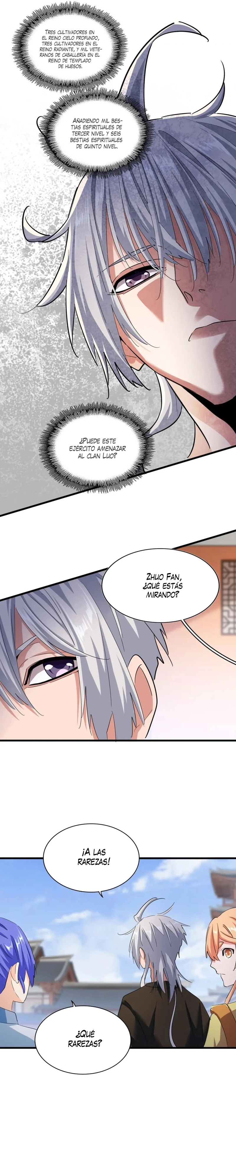 Emperador marcial de la luz y oscuridad capítulo 417, página 4