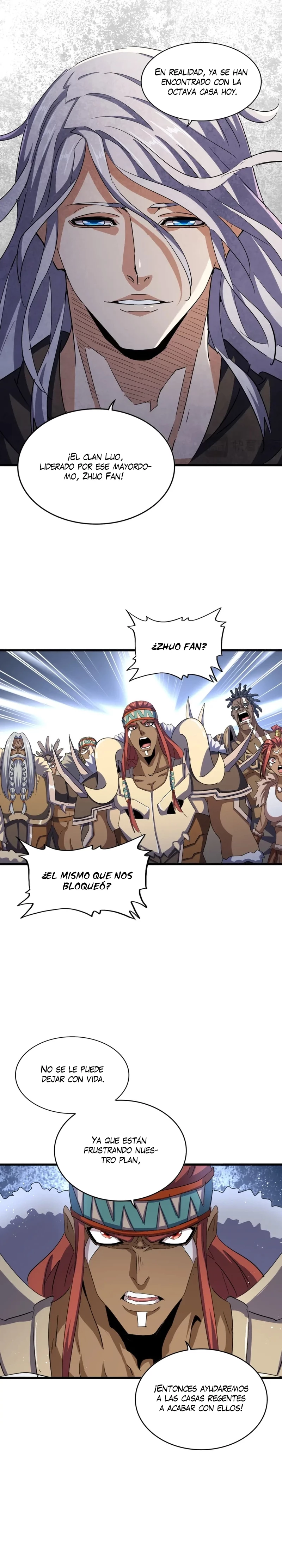 Emperador marcial de la luz y oscuridad capítulo 422, página 6