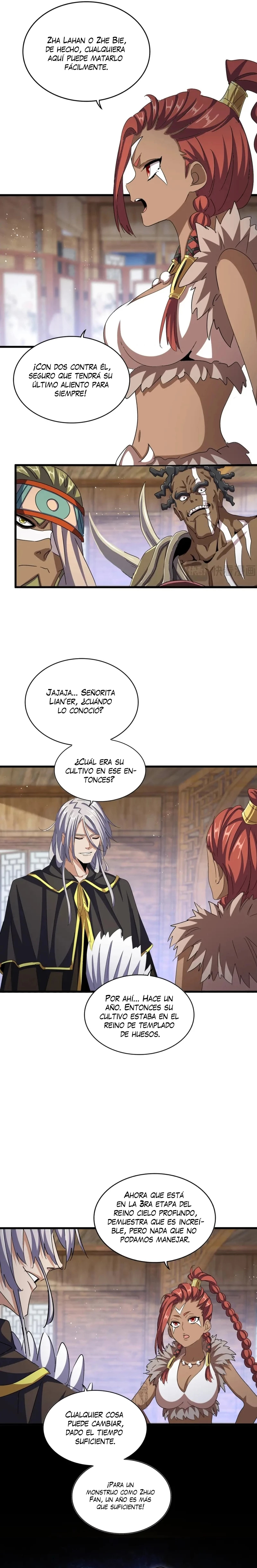 Emperador marcial de la luz y oscuridad capítulo 422, página 8