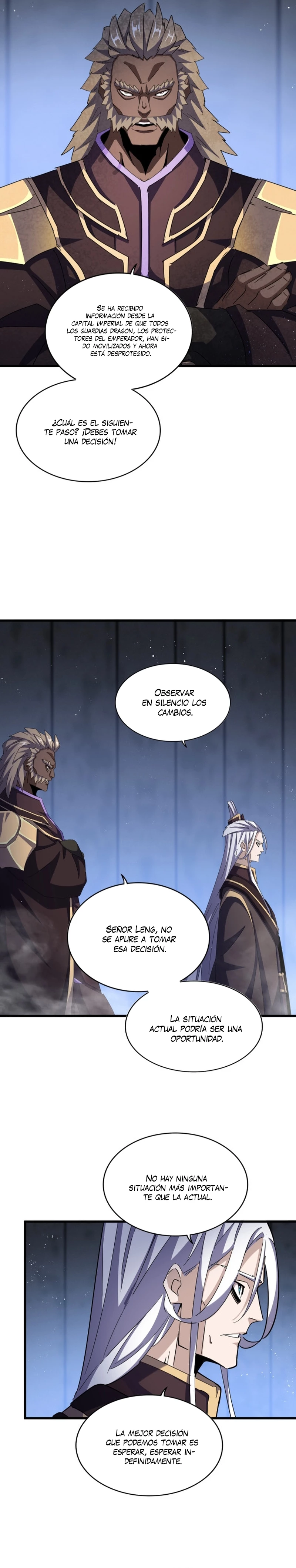 Emperador marcial de la luz y oscuridad capítulo 447, página 5