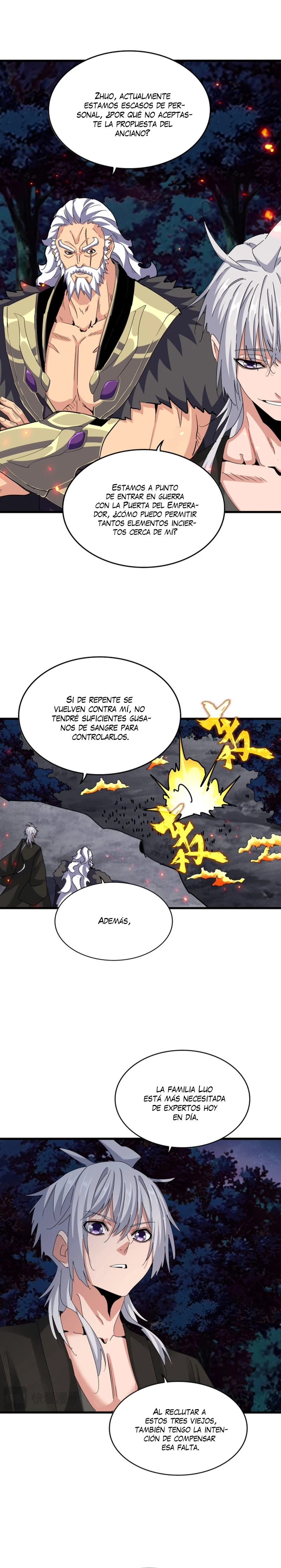 Emperador marcial de la luz y oscuridad capítulo 451, página 6