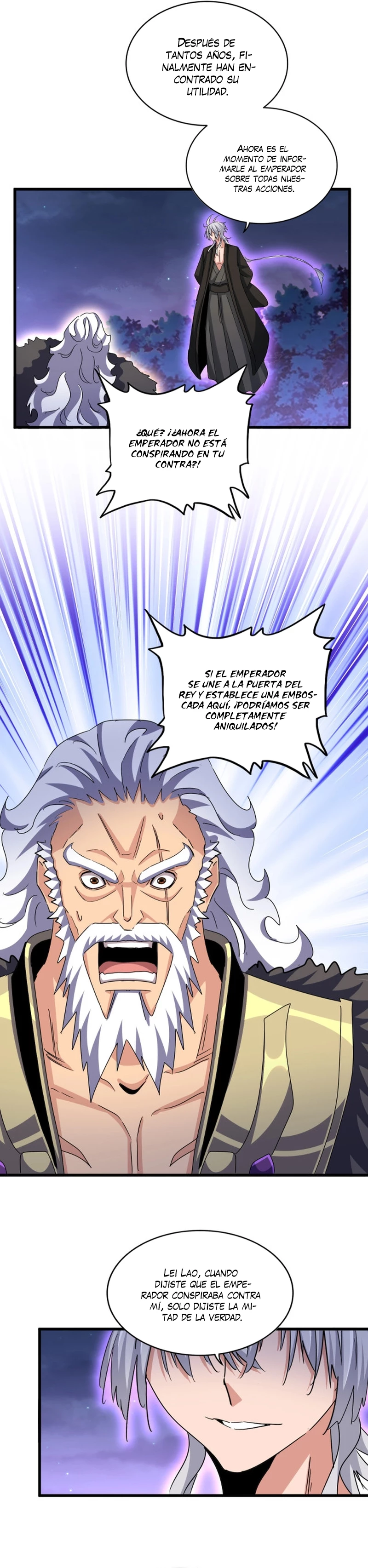Emperador marcial de la luz y oscuridad capítulo 452, página 3