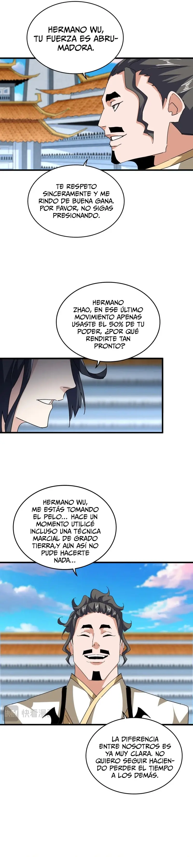 Emperador marcial de la luz y oscuridad capítulo 707, página 9