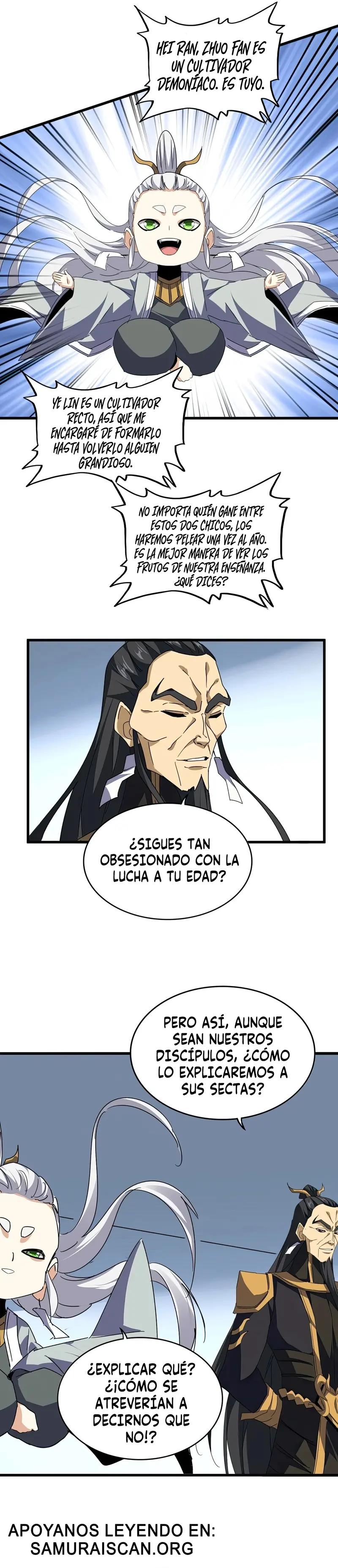 Emperador marcial de la luz y oscuridad capítulo 708, página 12