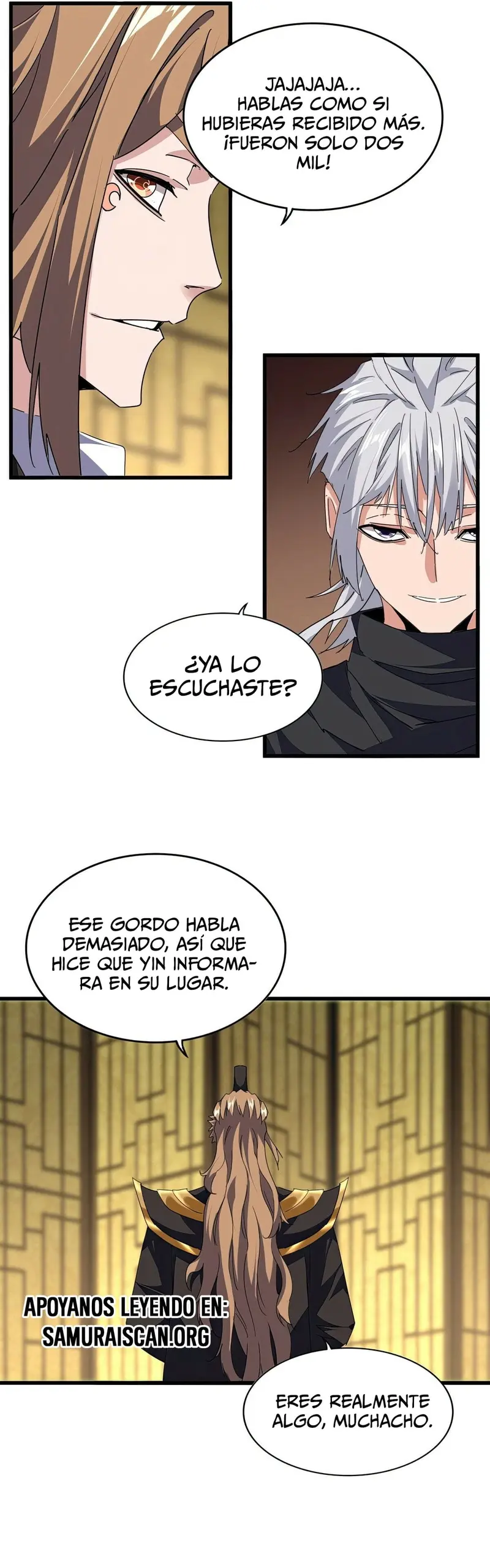 Emperador marcial de la luz y oscuridad capítulo 750, página 4