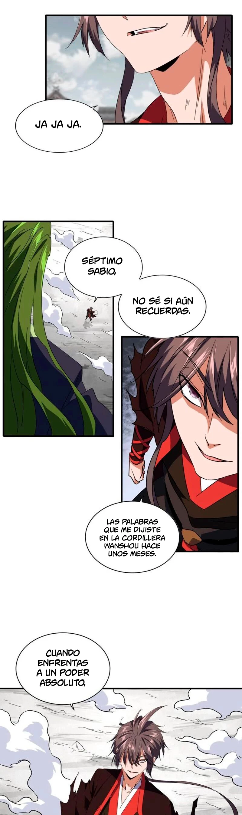 Emperador marcial de la luz y oscuridad capítulo 99, página 4