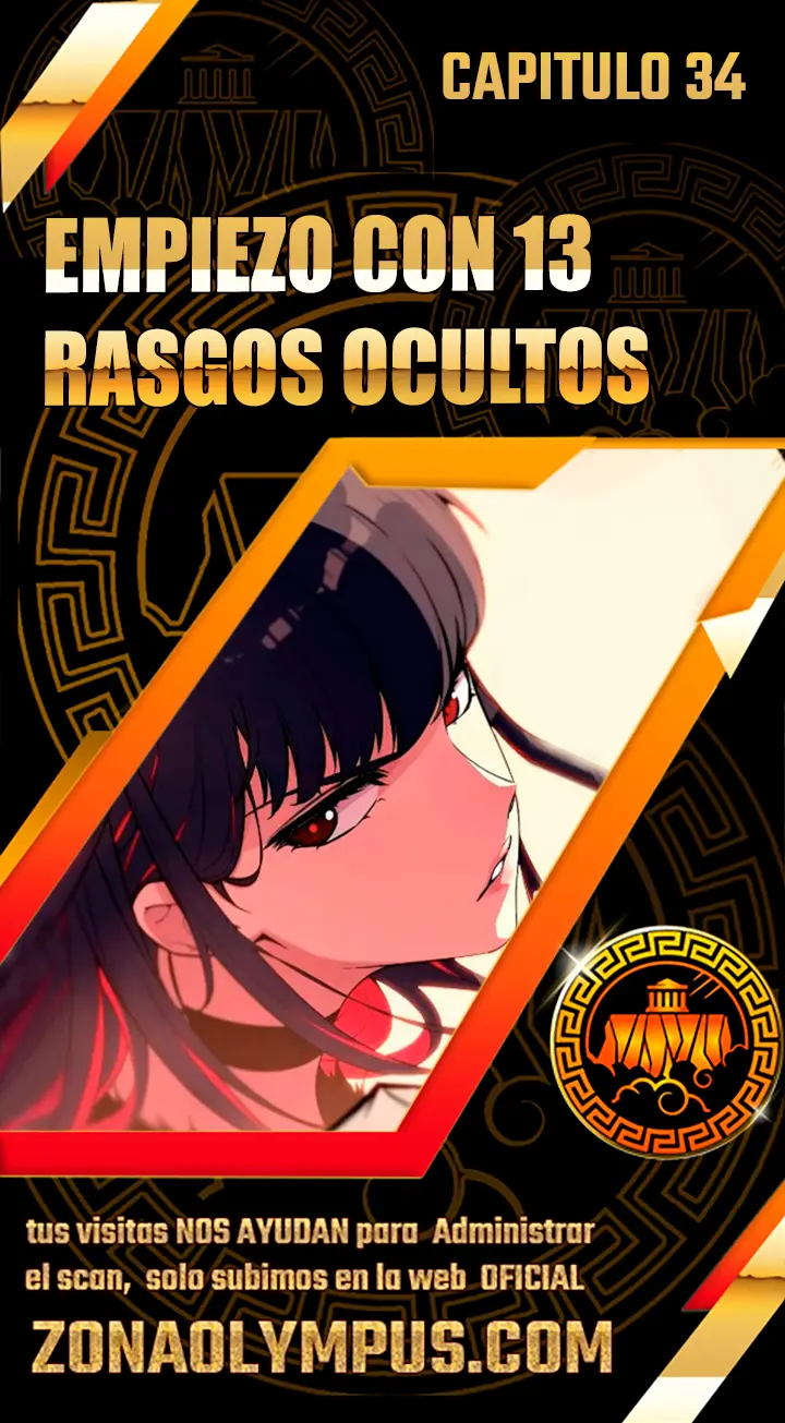 Empiezo con 13 Rasgos Ocultos capítulo 34, página 1
