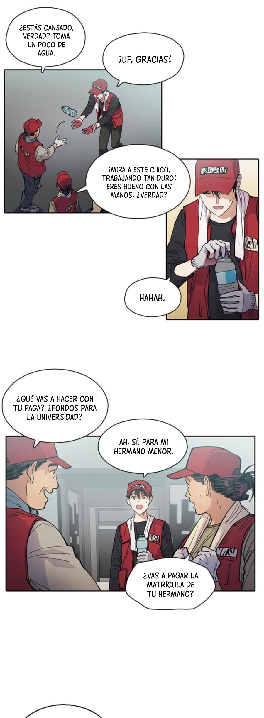entrenador de clases capítulo 1, página 8