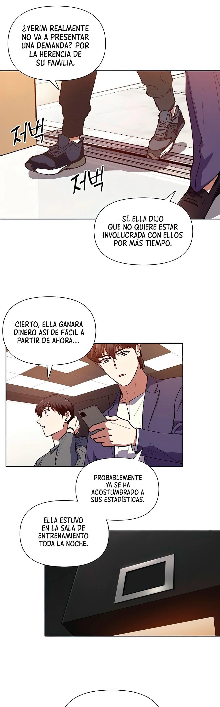 entrenador de clases capítulo 13, página 28