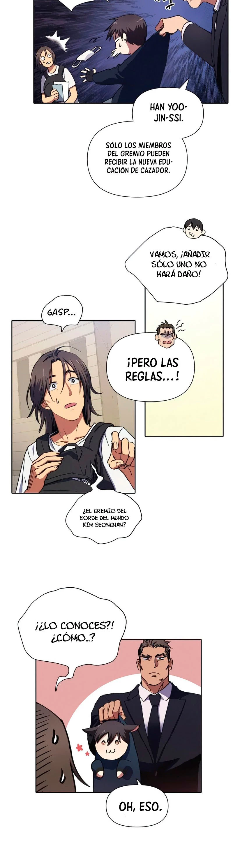 entrenador de clases capítulo 15, página 9