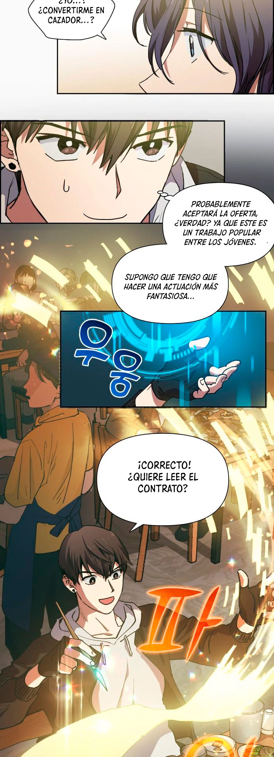 entrenador de clases capítulo 9, página 8
