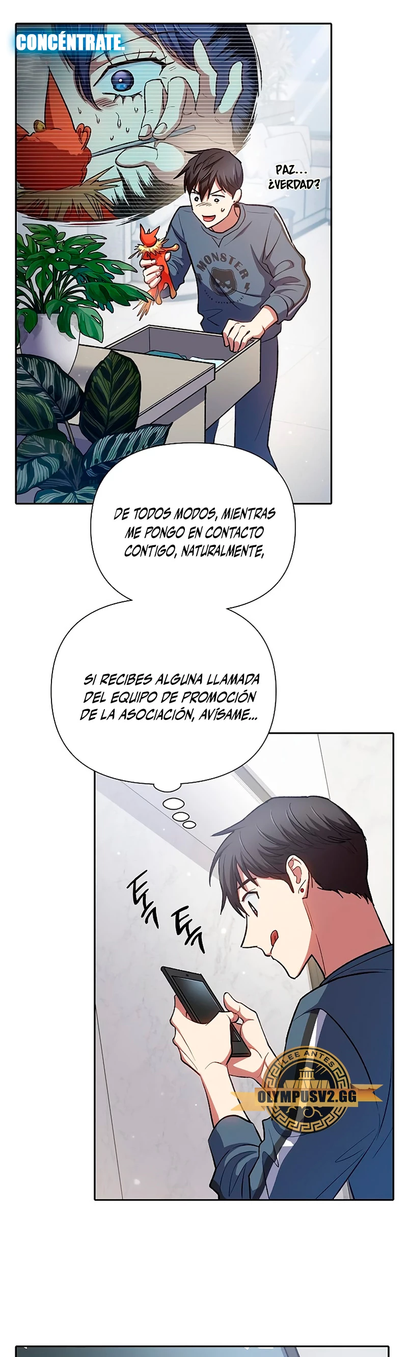 entrenador de clases capítulo 106, página 36