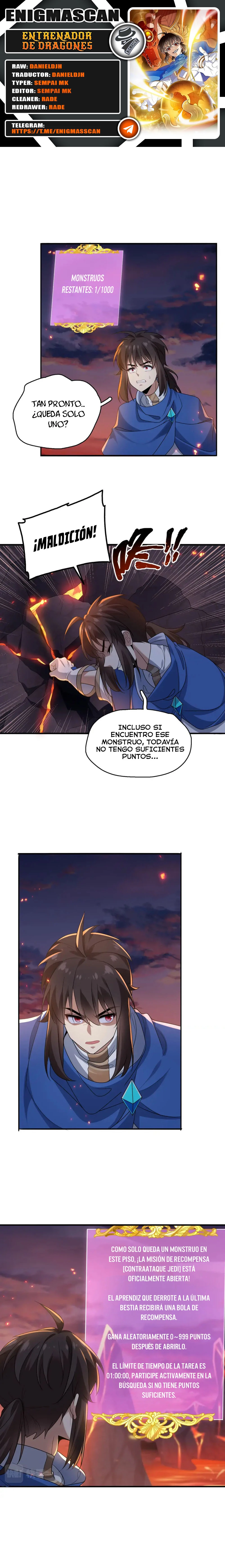 Entrenador de Dragones capítulo 24, página 1