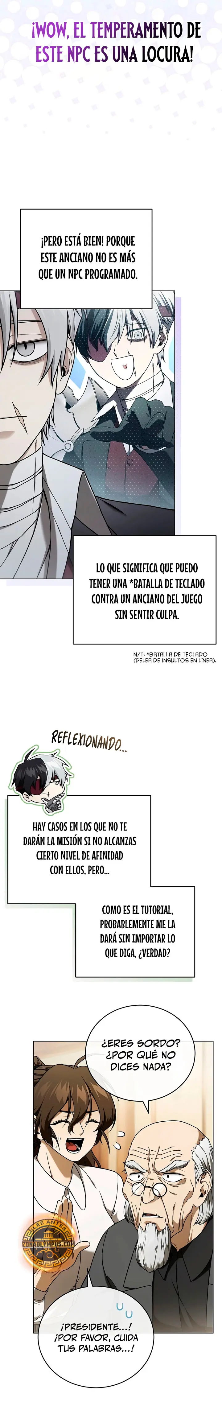 ¿Es malo que el personaje principal sea un roleplayer? capítulo 1, página 57
