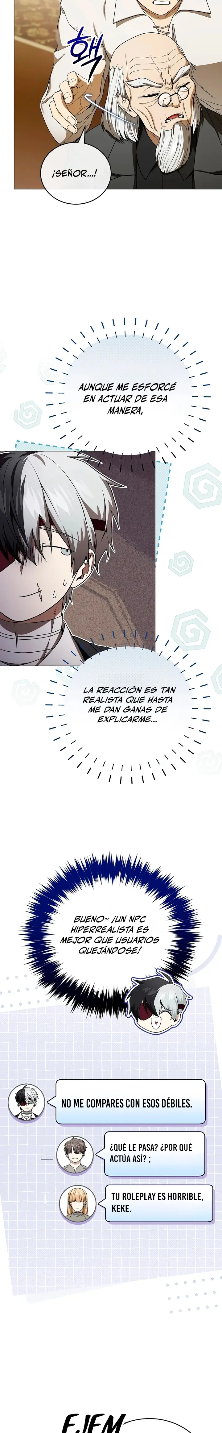 ¿Es malo que el personaje principal sea un roleplayer? capítulo 2, página 8
