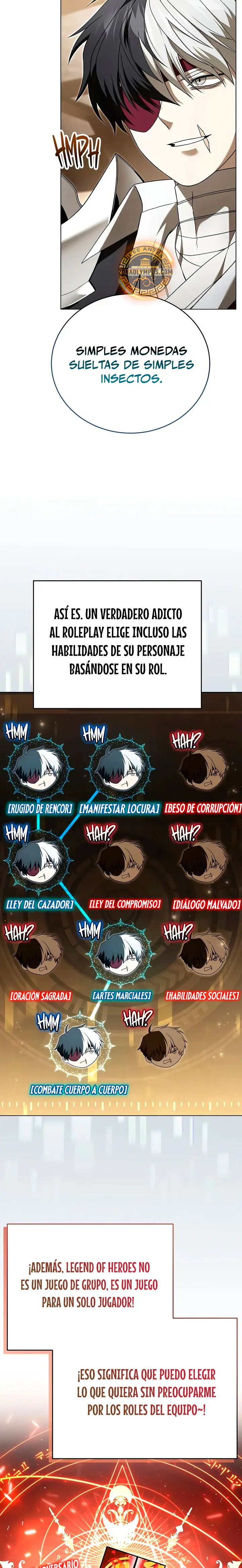 ¿Es malo que el personaje principal sea un roleplayer? capítulo 3, página 15