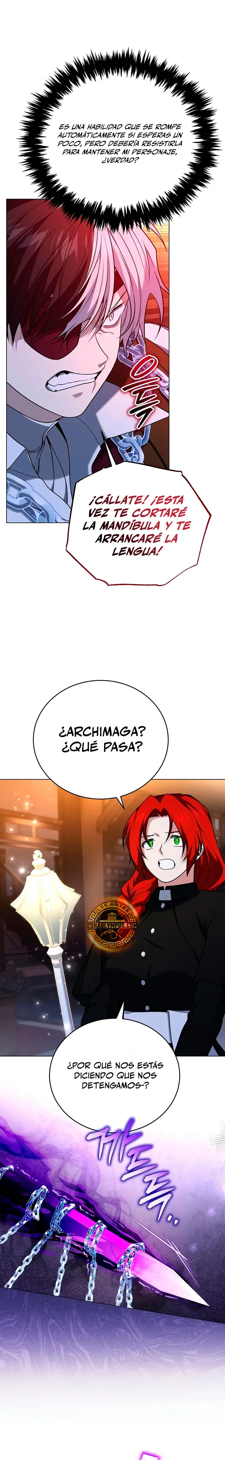 ¿Es malo que el personaje principal sea un roleplayer? capítulo 8, página 19