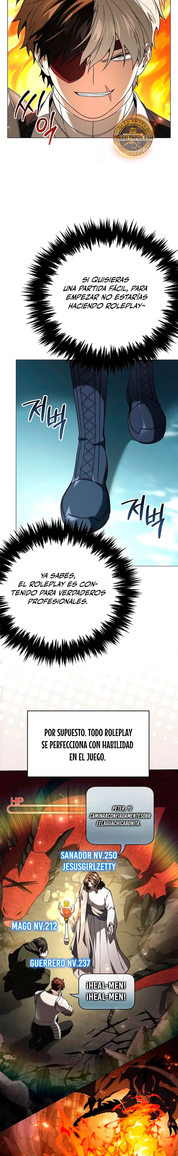 ¿Es malo que el personaje principal sea un roleplayer? capítulo 15, página 4