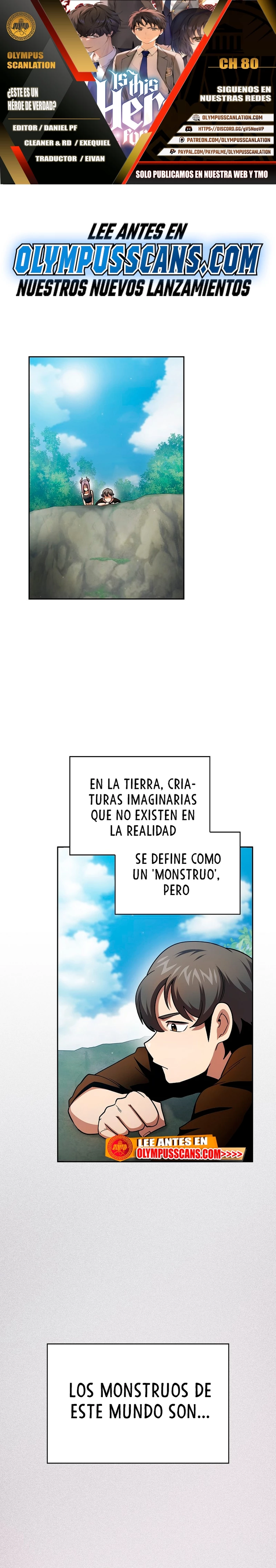 ¿Es un héroe de verdad? capítulo 80, página 1