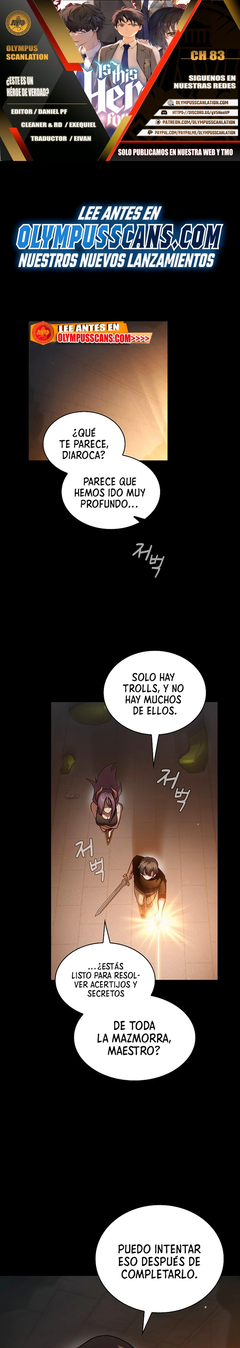 ¿Es un héroe de verdad? capítulo 83, página 1