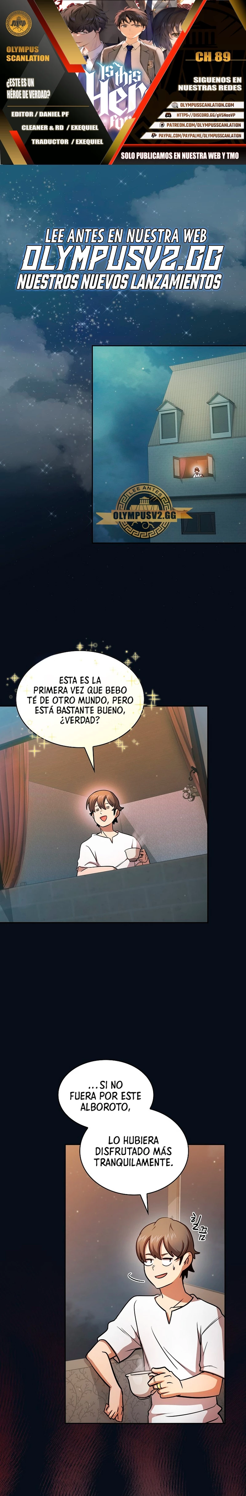 ¿Es un héroe de verdad? capítulo 89, página 1