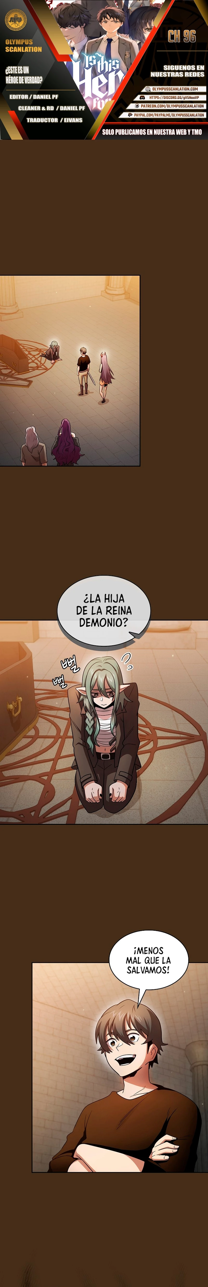 ¿Es un héroe de verdad? capítulo 96, página 1