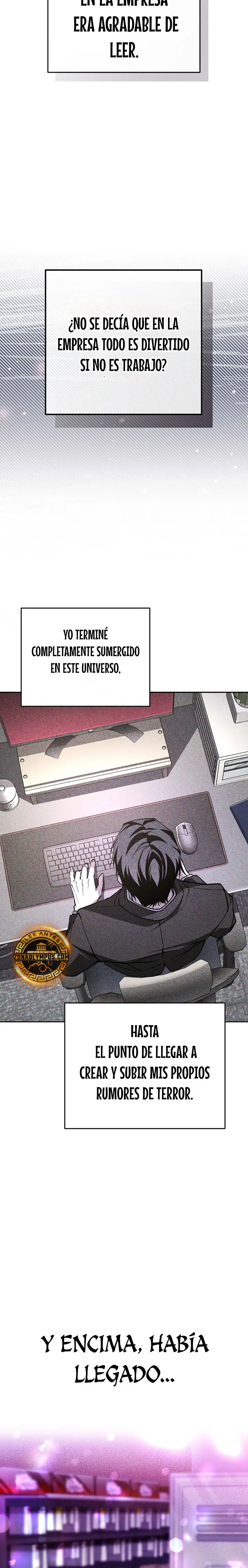Esclavo Corporativo en una Historia de Fantasmas capítulo 0.5, página 6