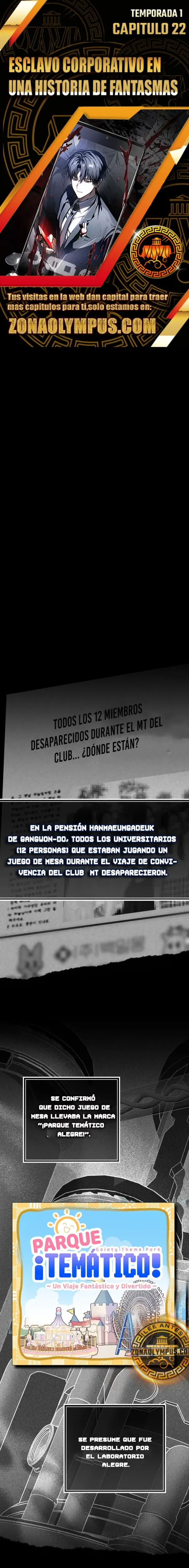 Esclavo Corporativo en una Historia de Fantasmas capítulo 22, página 1