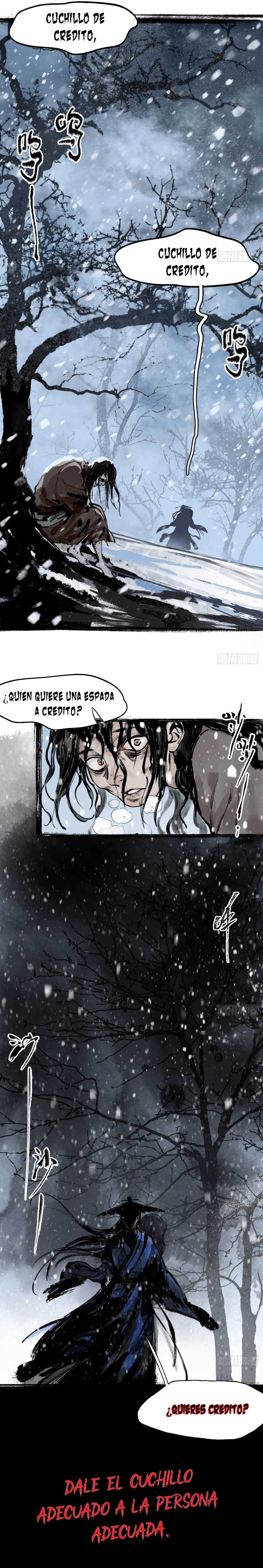 Espada a Crédito capítulo 0, página 3