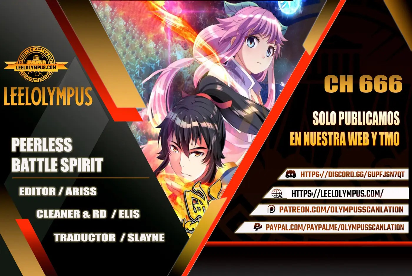 Peerless Battle Spirit capítulo 666, página 1