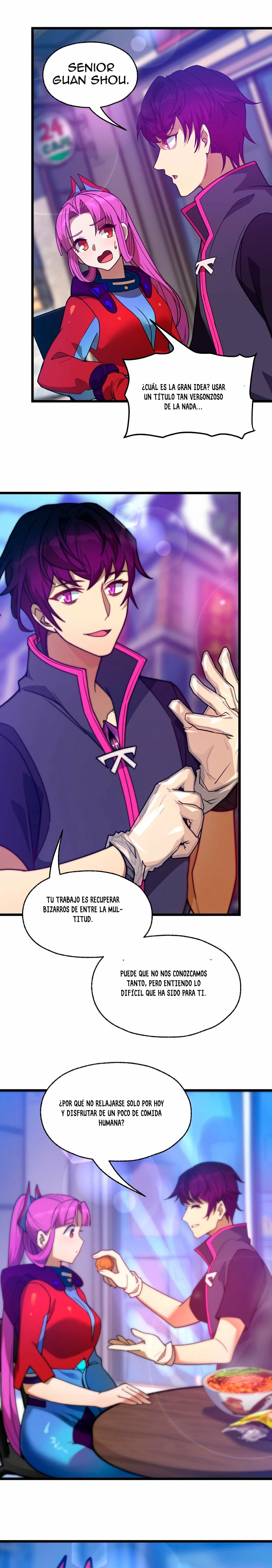 ESTE HUMANO SE CONVIRTIÓ EN EL SEÑOR BIZARRO capítulo 8, página 19