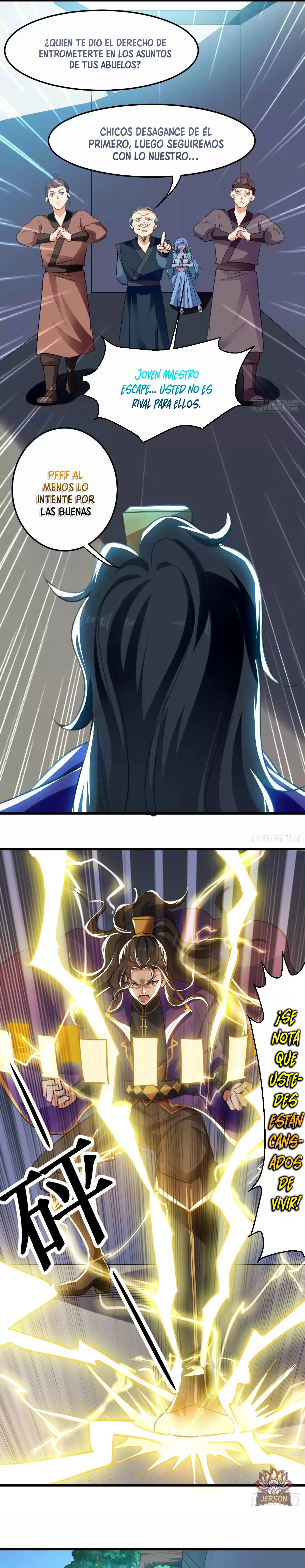 Estoy loco por actualizarme capítulo 4, página 5