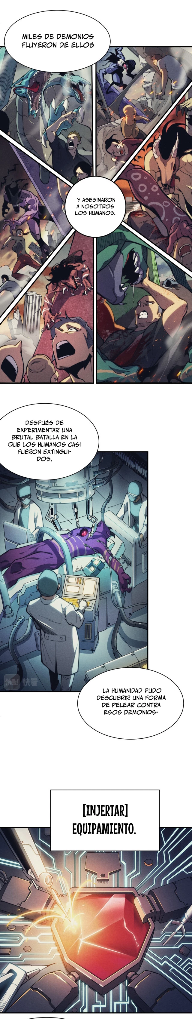Evolución Demoníaca capítulo 1, página 12