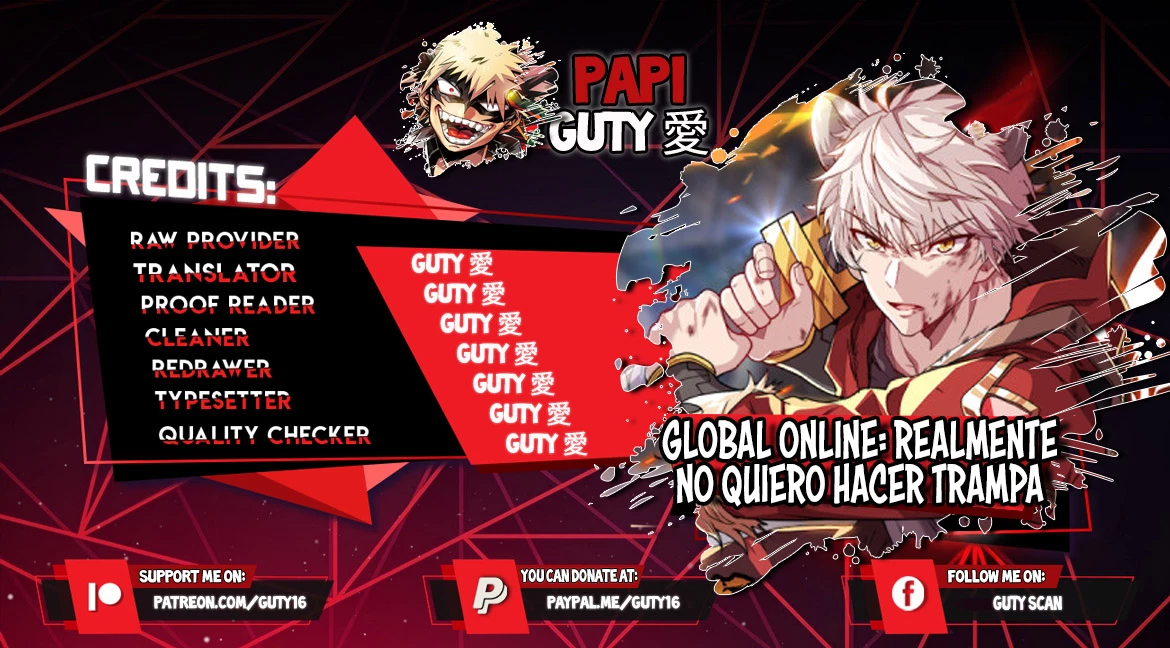 Global Online: Realmente no quiero hacer trampa capítulo 0, página 1