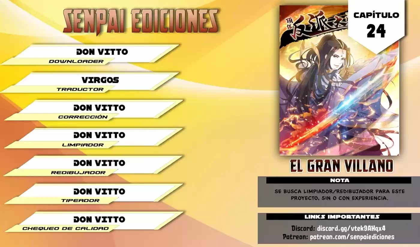 Gran Villano capítulo 24, página 1