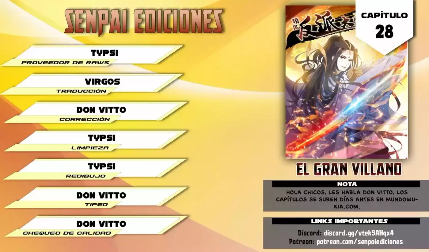 Gran Villano capítulo 28, página 1