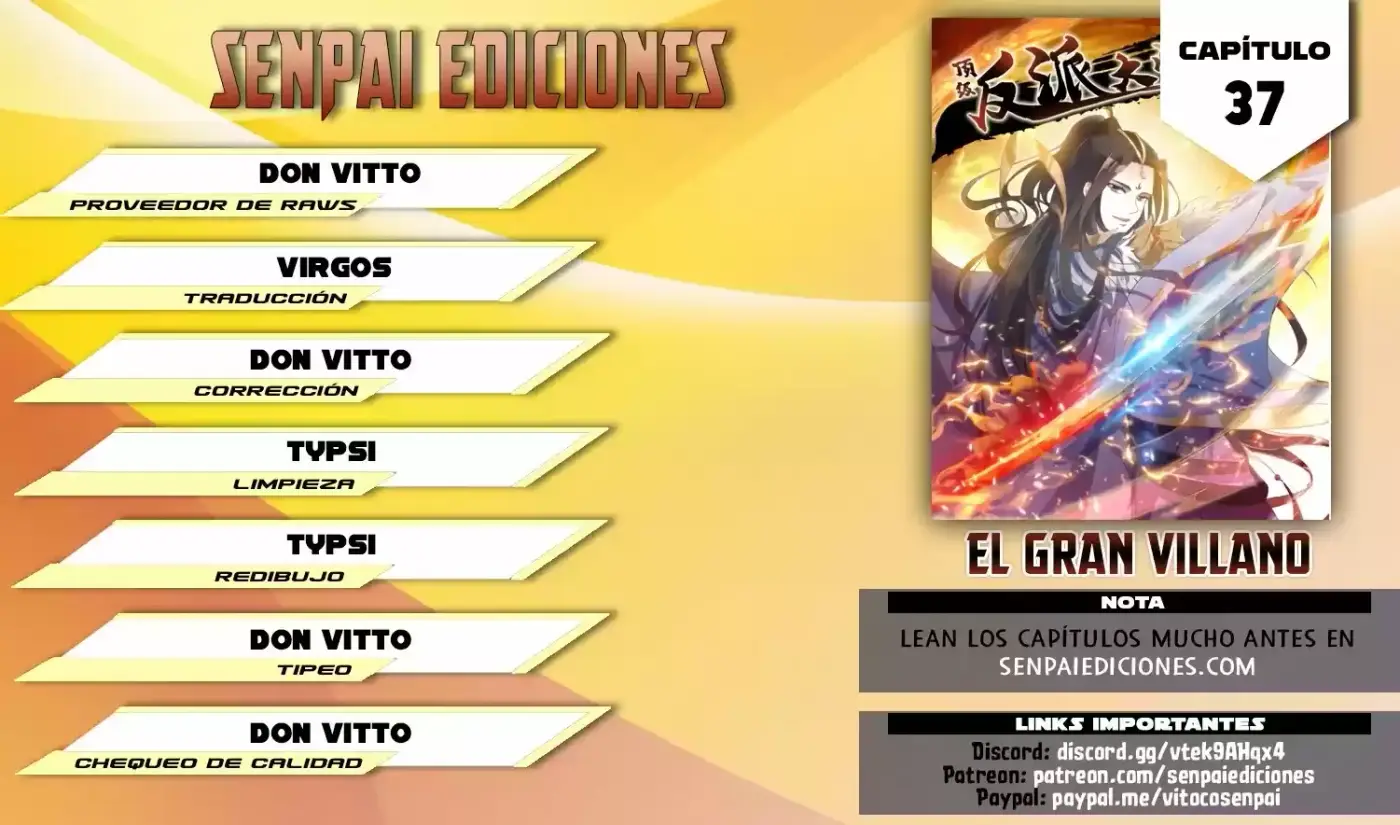 Gran Villano capítulo 37, página 1