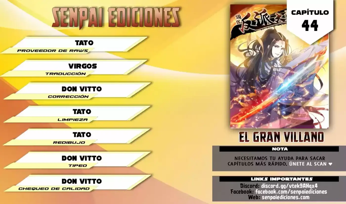 Gran Villano capítulo 44, página 1