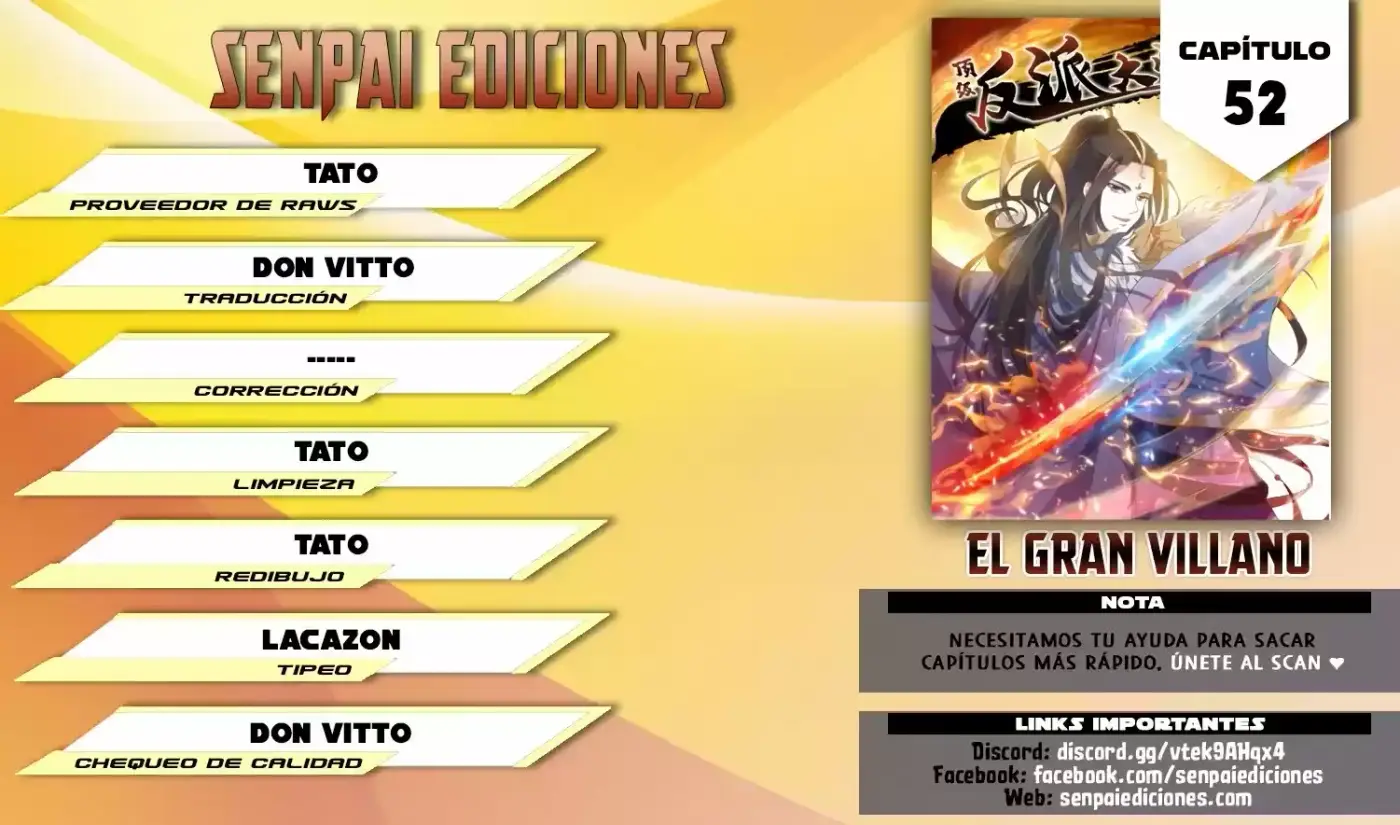 Gran Villano capítulo 52, página 1
