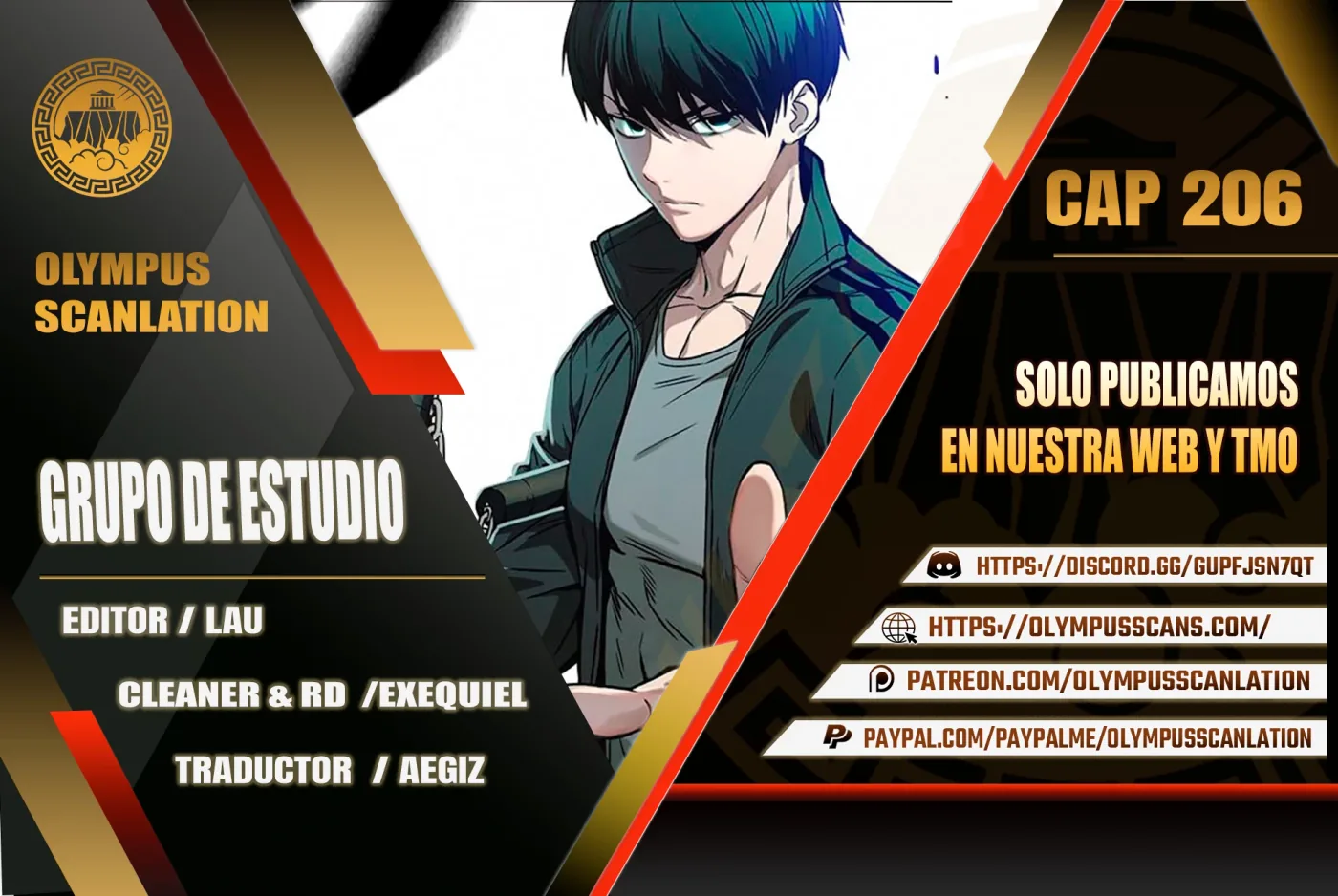Grupo de Estudio capítulo 206, página 1