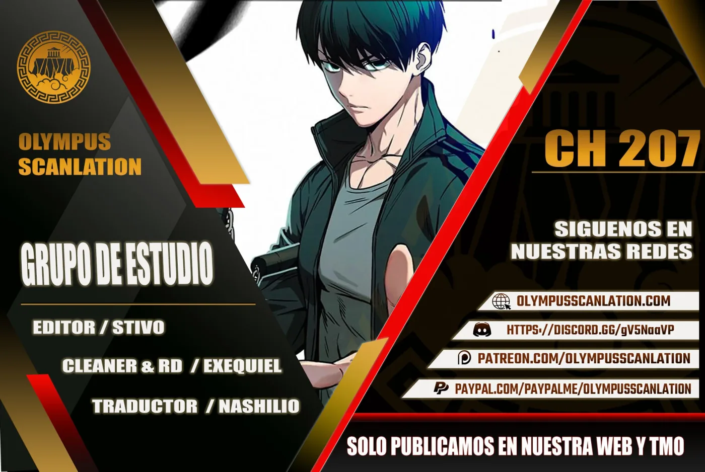 Grupo de Estudio capítulo 207, página 1