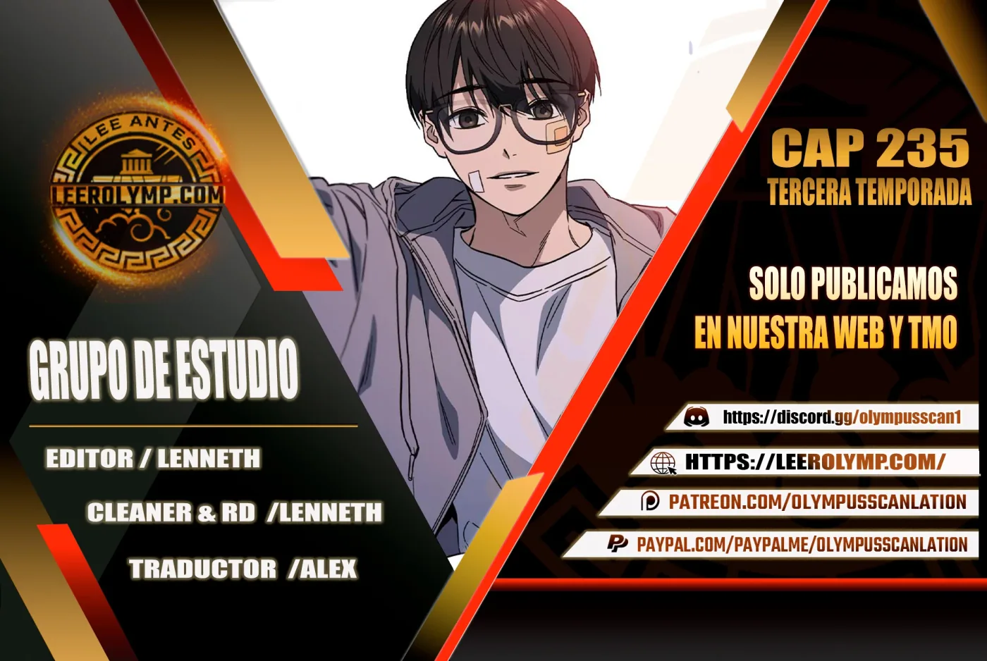 Grupo de Estudio capítulo 235, página 1
