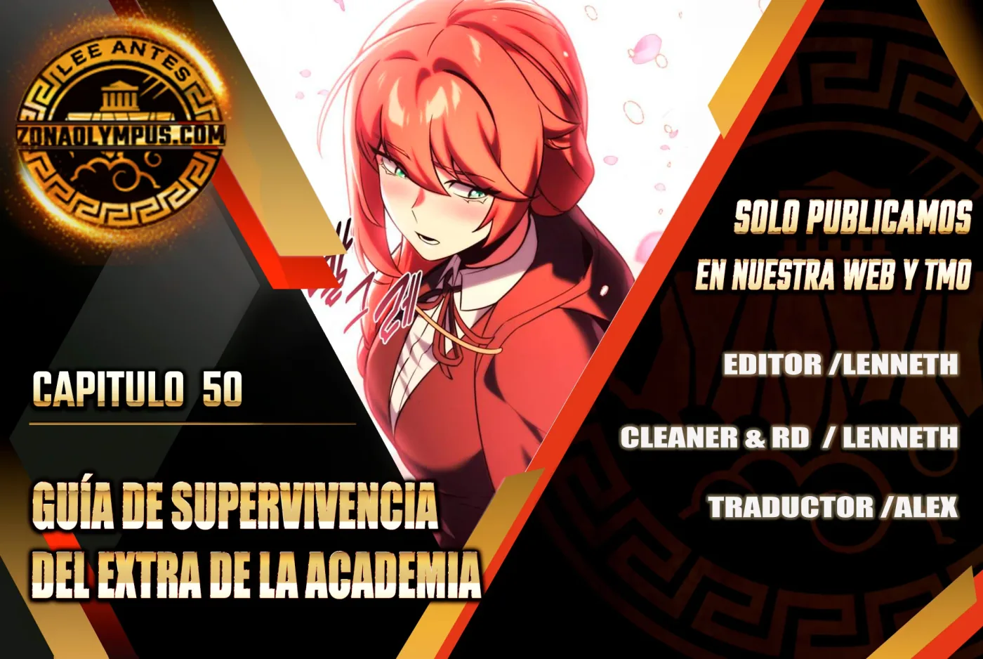 Guia de supervivencia del extra de la academia capítulo 50, página 1