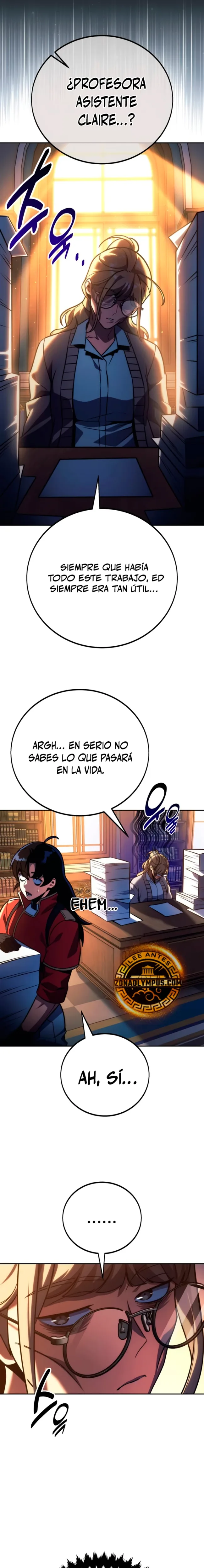 Guia de supervivencia del extra de la academia capítulo 61, página 18